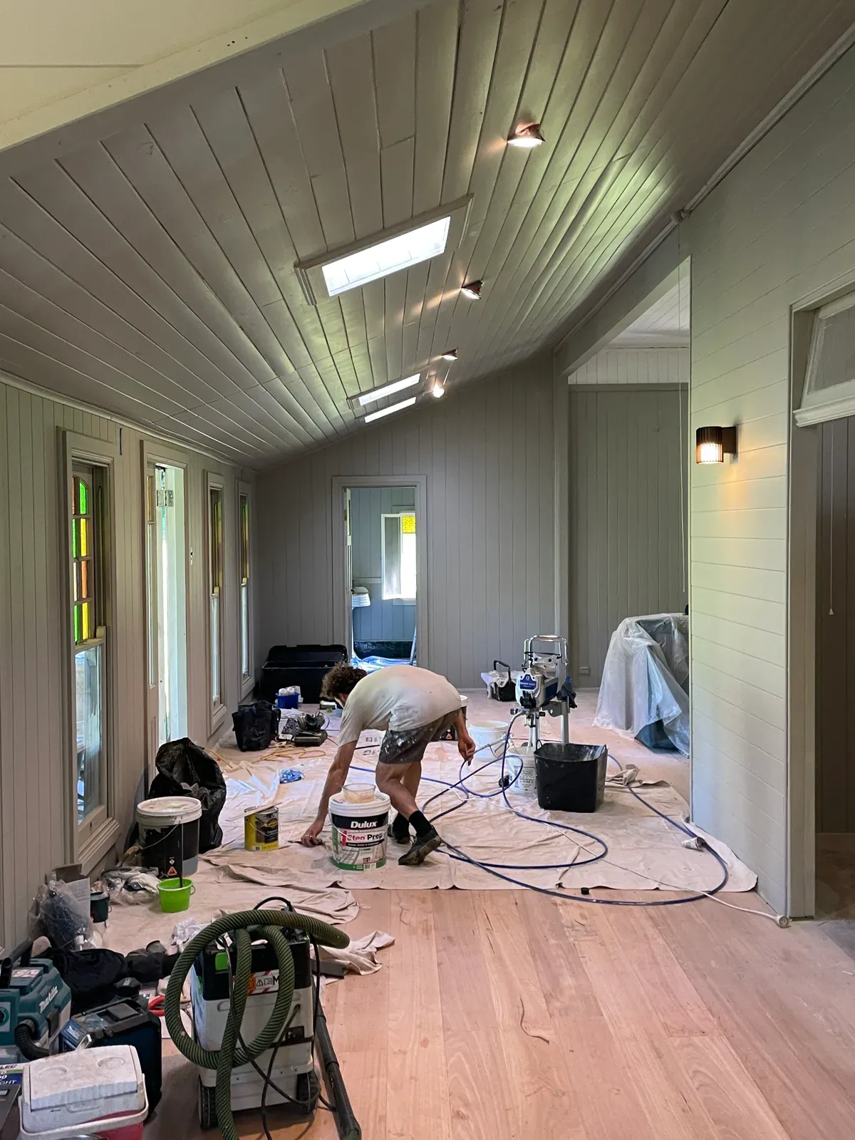 Fernleigh Road — progress photo.