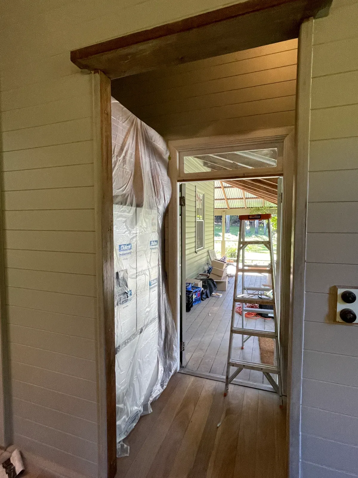 Fernleigh Road — progress photo.